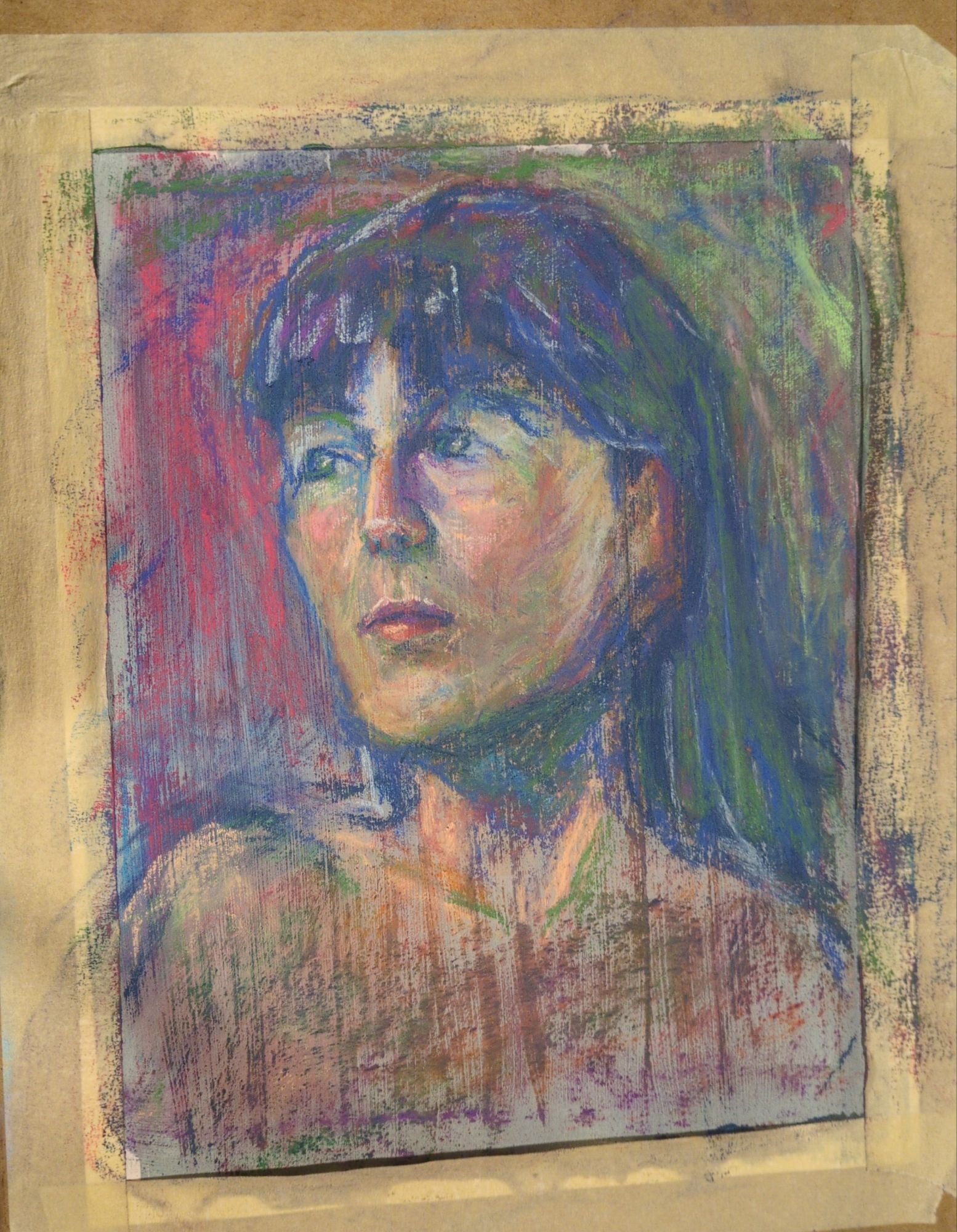 First experiment with broken color